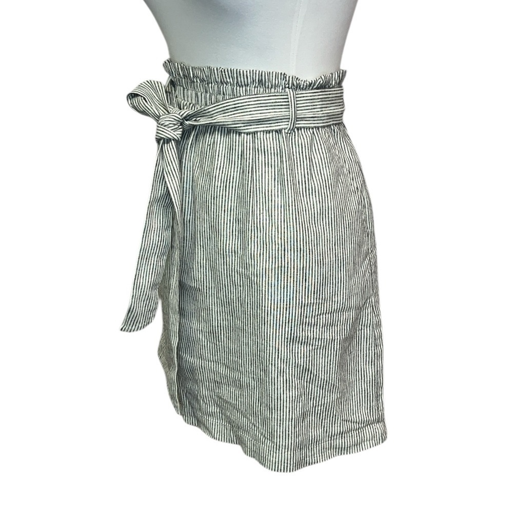 J Crew Paperbag Striped Skirt - Picture 2 of 7